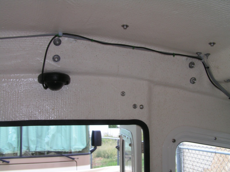 Autopilot Compass Mounted above Cabin Door