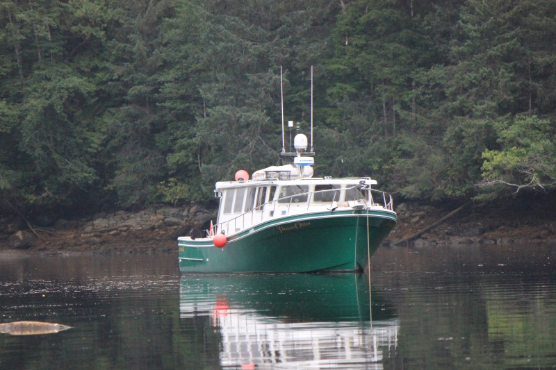 Awesome vessel at bottleneck cove