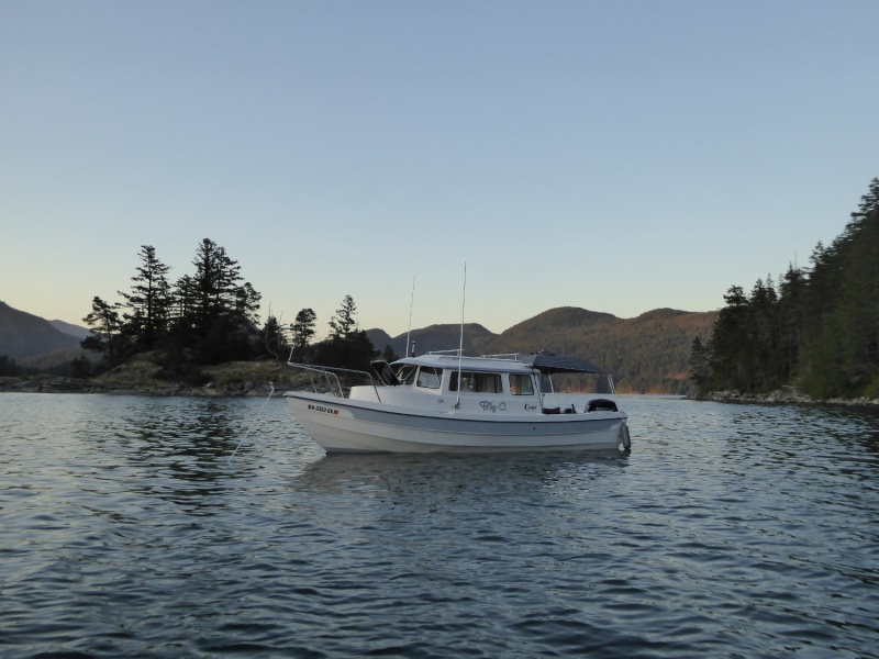 Back at the boat, winds kicked up finally after sunset