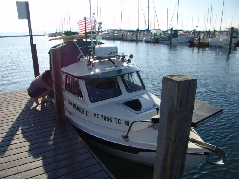 Back at the dock.