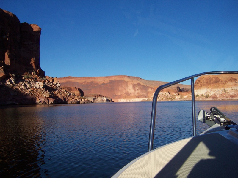Back out in the main channel 11-13-10