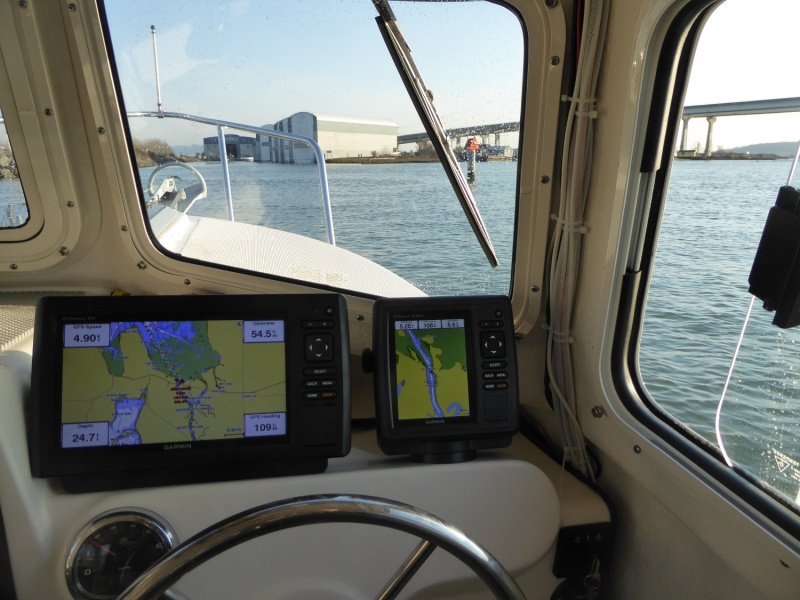 Back to Twin Bridges around 2 PM.  55nm on this trip, and now at 231 total hours on the 90.
