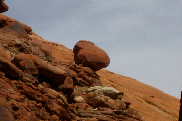 Balanced Rock at End of Long Canyon 9-19-09