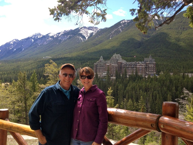 Banff Springs Hotel.  Banff, B.C.