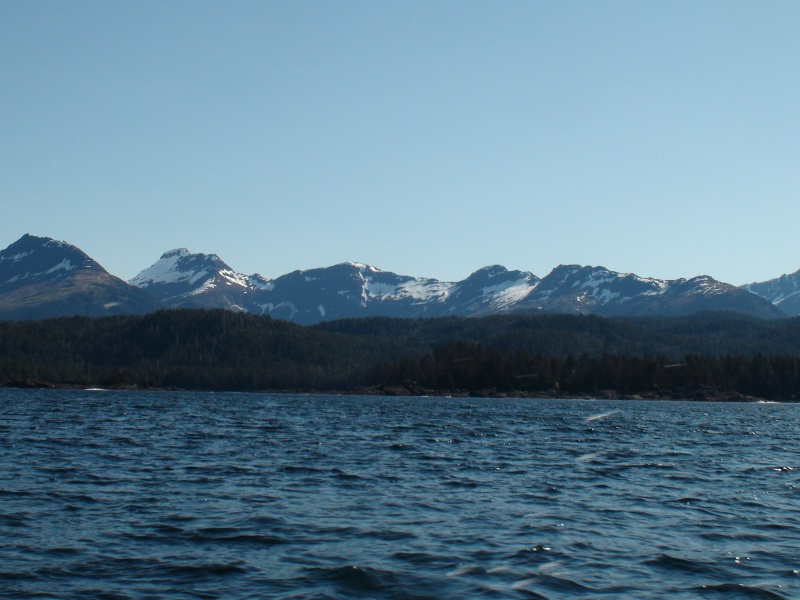 Baranof Island from Gulf of Alaska