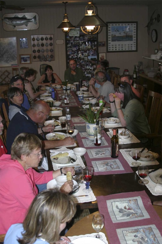 Barbecue at the Duck Club