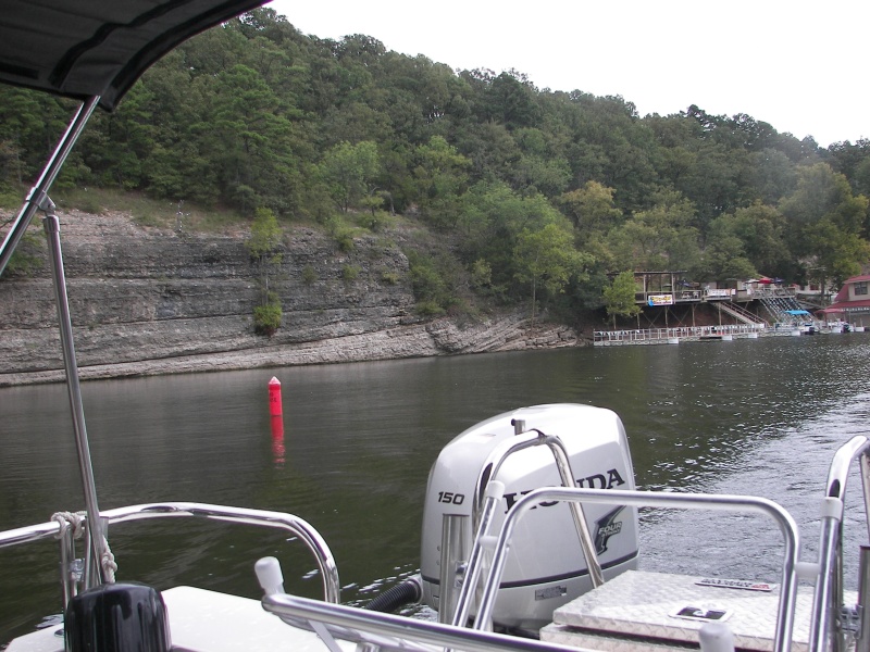 Bars and restaurants deliver food and drinks to the rafted up partiers. One large cruiser (60 ft) puts up wide screen, projected TV of sports games and videos. I usually go to the other end of the lake!