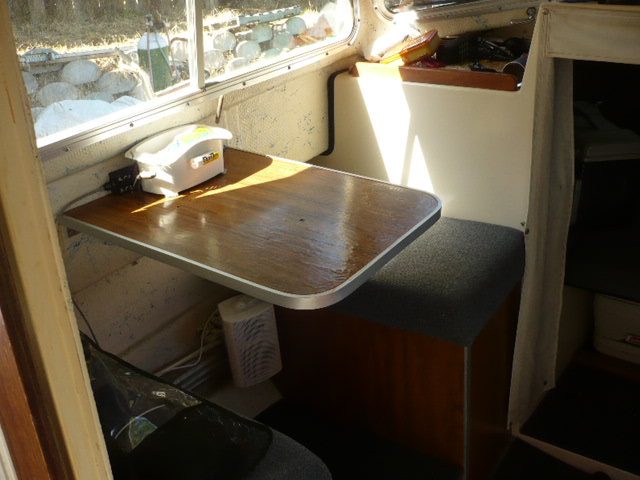 Bayer Aspirin easy to get fast. The 87 angler came with a dinette. I think they did away with this shortly thereafter.
