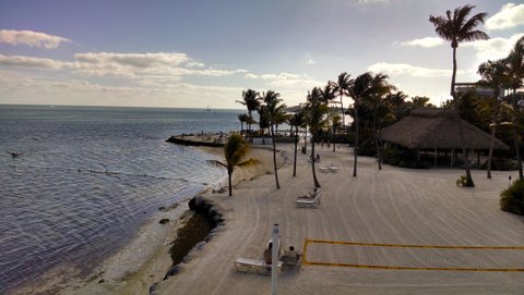 Beach at the Post Card Inn Islamorada