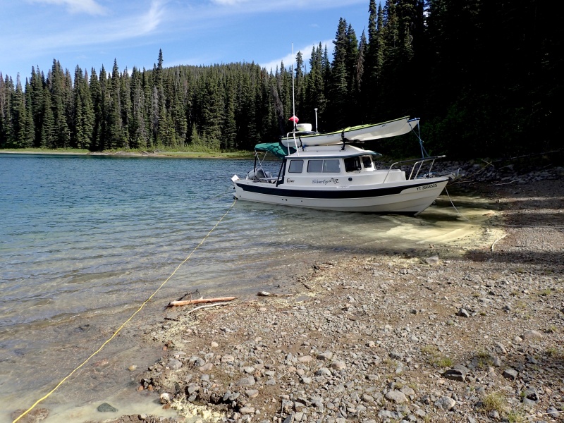 Beached in Sloko Inlet