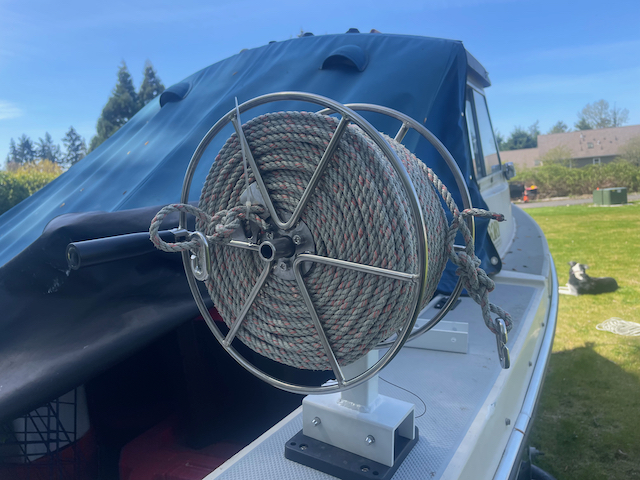 Beau Mac rope winder - 400 foot size.
