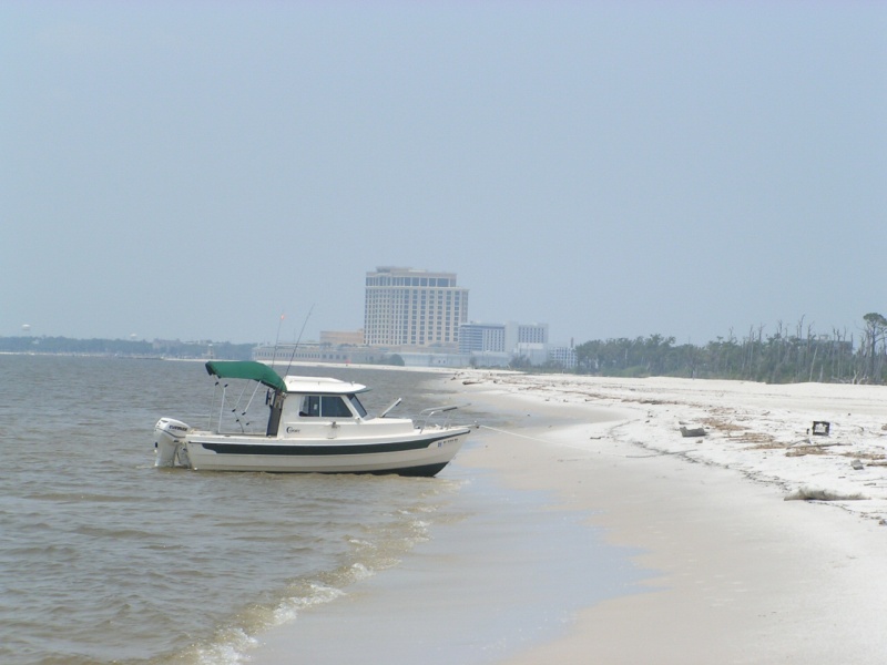 Beau Rivage in the background