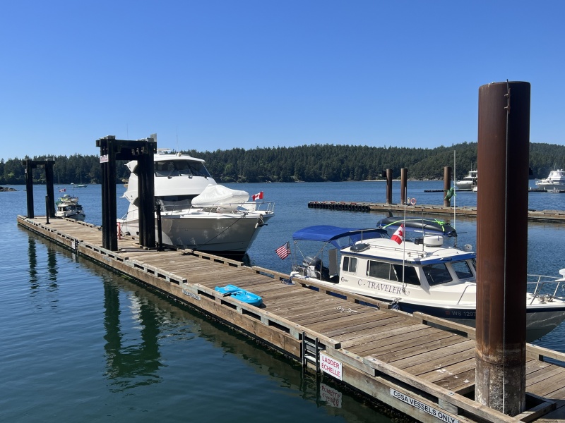 Bedwell Harbor Customs dock