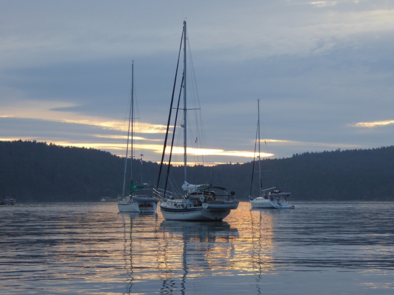 Bedwell Harbour sunday night