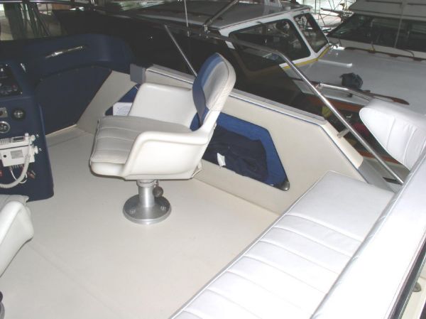 Bench Behind Helm