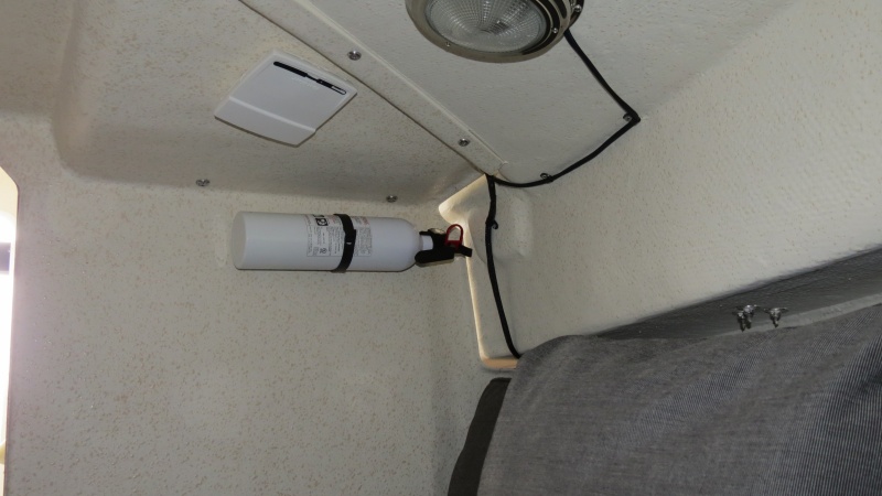 Berth Fire Exstinguisher & Carbon Monoxide Detector