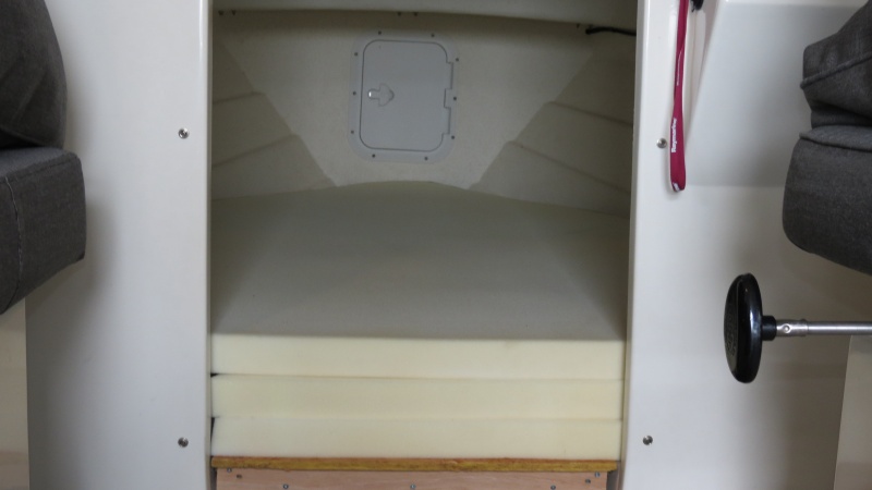 Berth with Memory Foam Pad