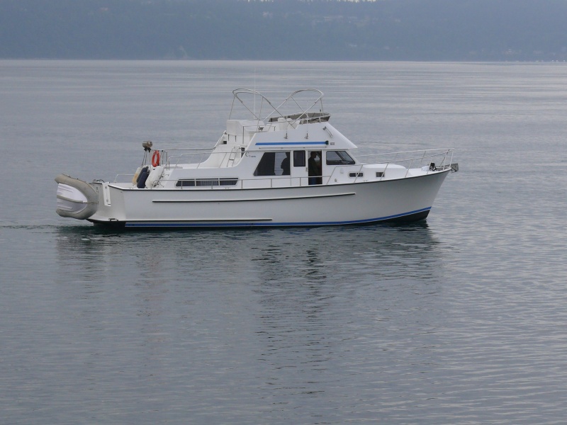 Bessie on the water before additions