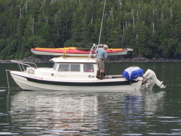 Bidarka in Bass Harbor