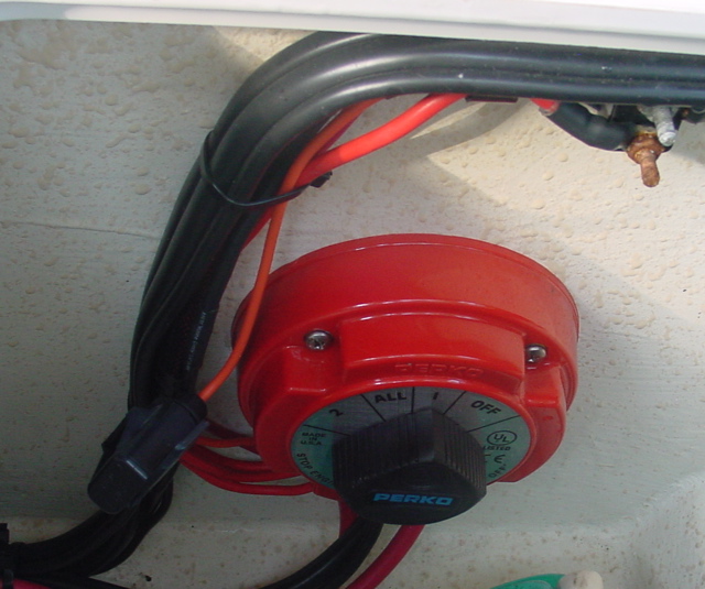 Bilge fuse located in starboard laz