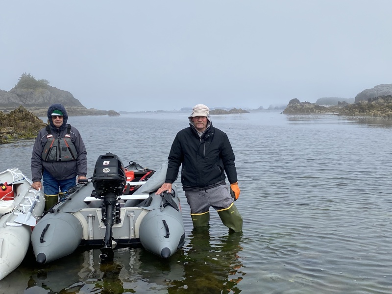 Bill & I in dry pass