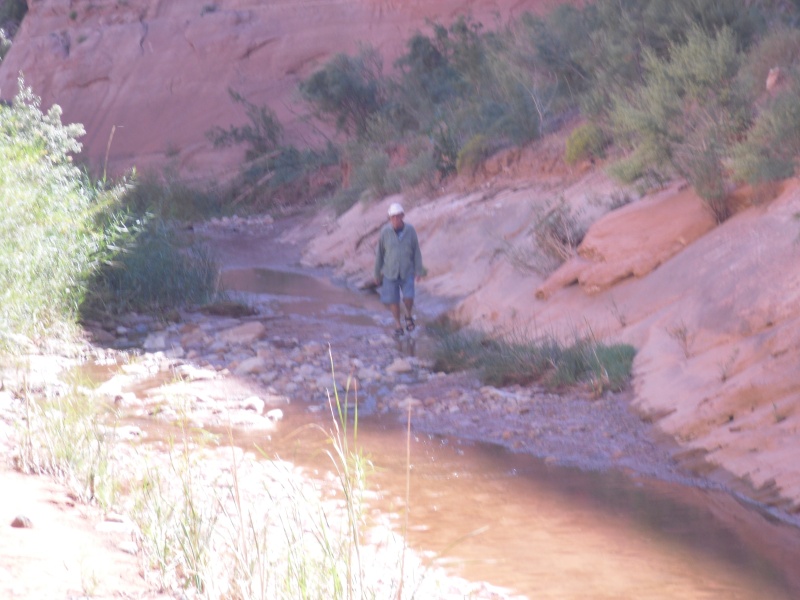 Bill in Smith Fork Canyon by Rana Verde