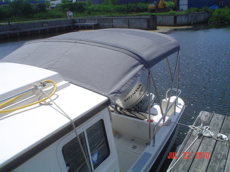 Bimini top completed
