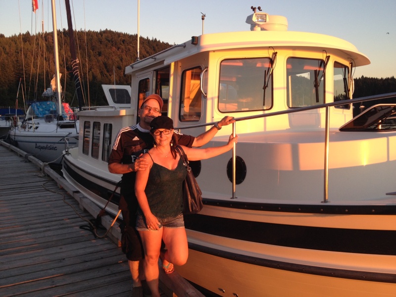 Blake and Rhonda\'s new Sea Fury at Montague