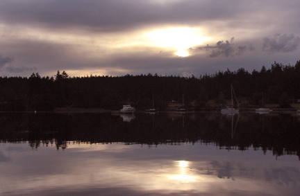 Blind Bay, first light