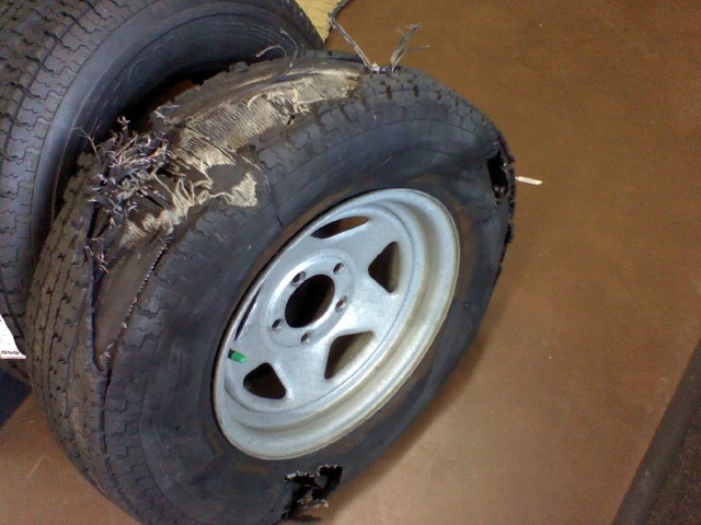 Blown Tire