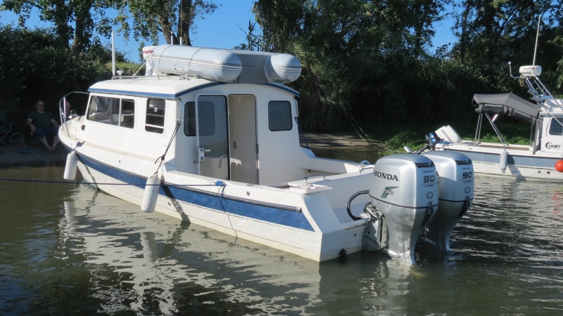 Blue Eagle and Sea Spray in the Delta.