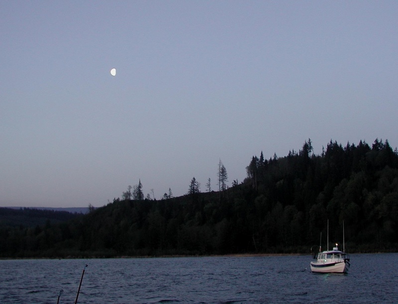 Blue~Sea on the Columbia, Early Morning