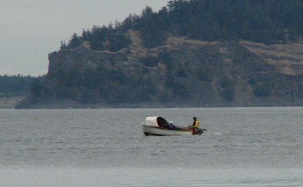 Boat camping