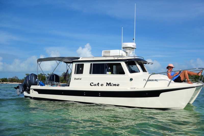 Boca Grande key wildlife refuge 20 miles west of Key West on a rare winter day with winds under 15 MPH.  Only a one day weather window, Dry Tortugas was a no-go even for a TC255