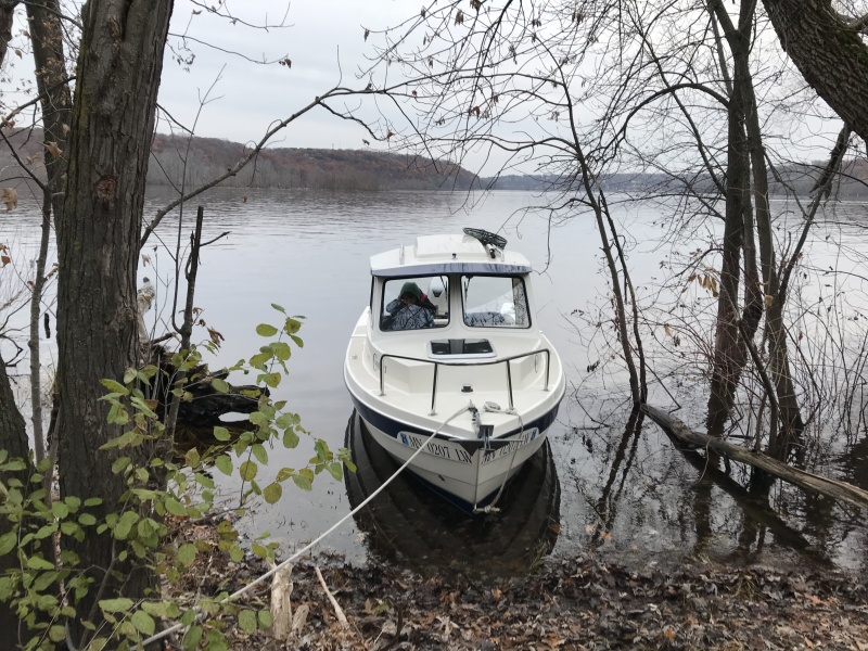 Boomsite launch, North of Stillwater