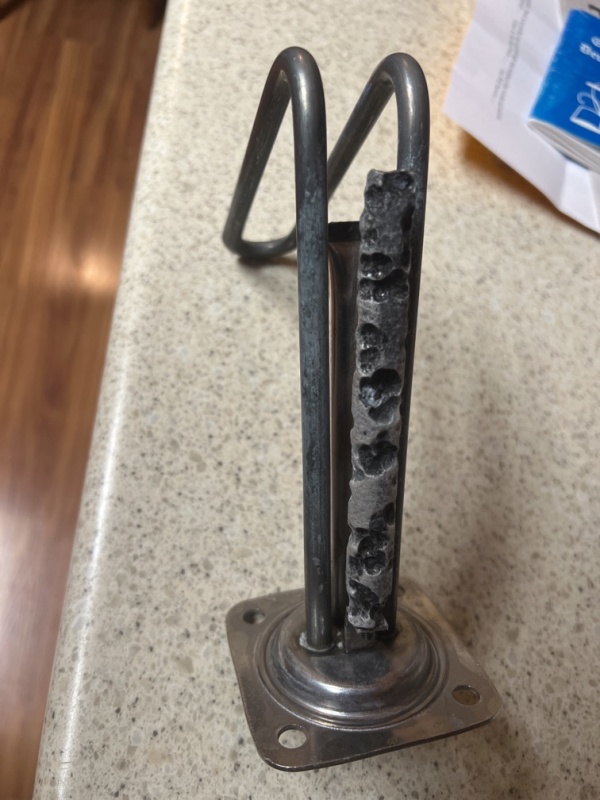 Bosch Water Heater Anode after one season