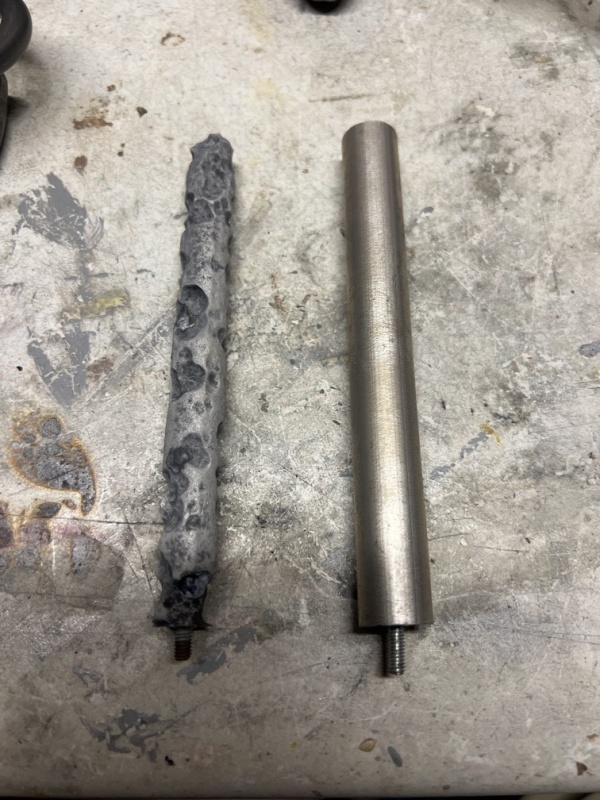 Bosch Water Heater Anode after one season