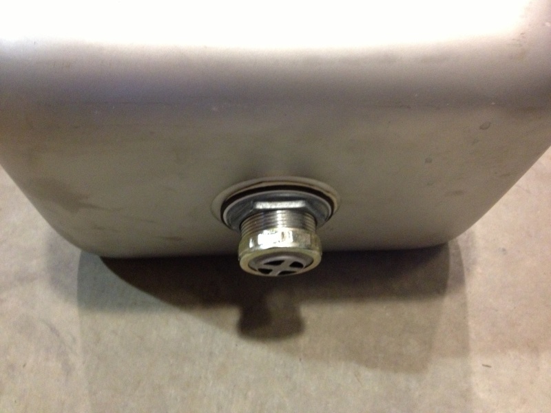 Bottom of sink