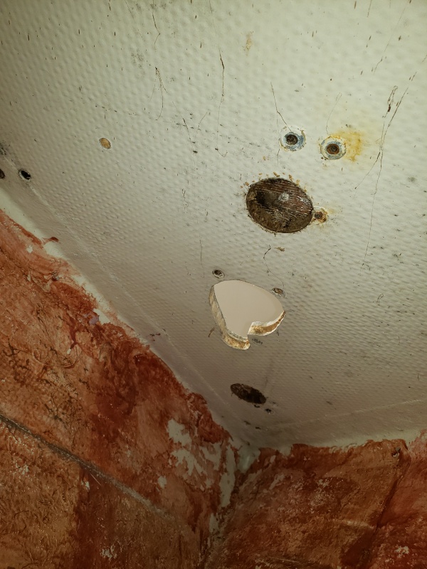 Bow Deck Test Holes
