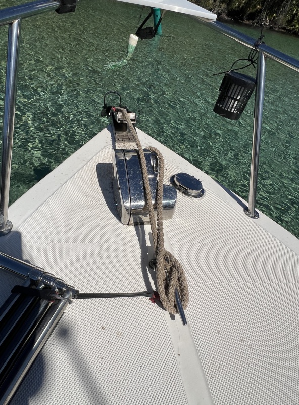 Bow Roller and anchor use