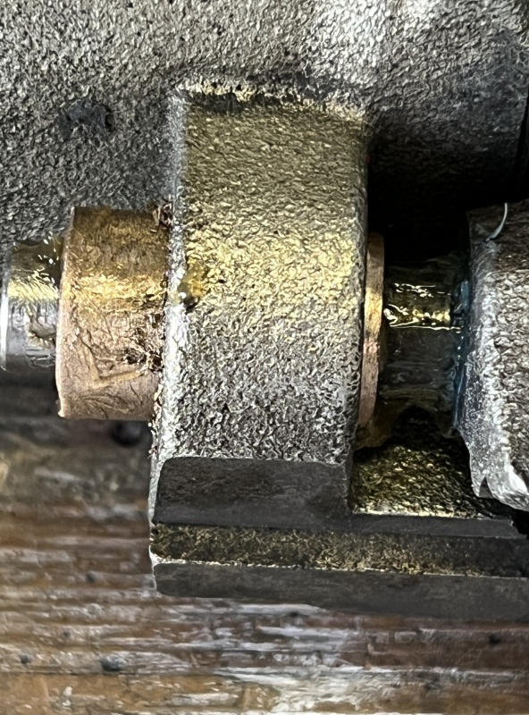 Brake Caliper with Bronze slider pin bushings