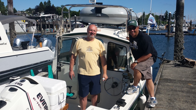 Brett (Sea-Cup) and Peter