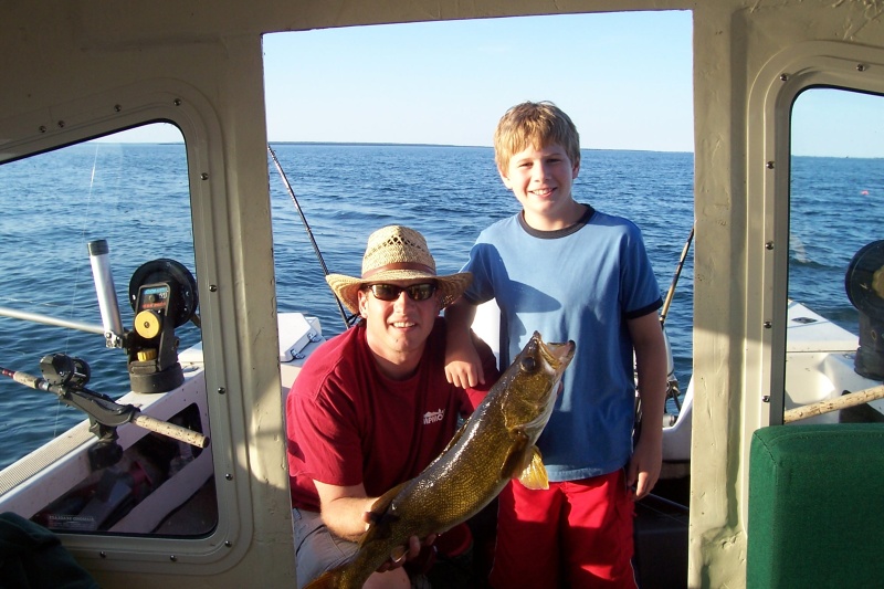 Brett's big "released" Walleye