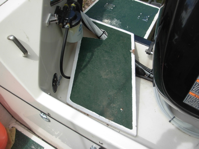 "Bridge" view from cockpit of boat.