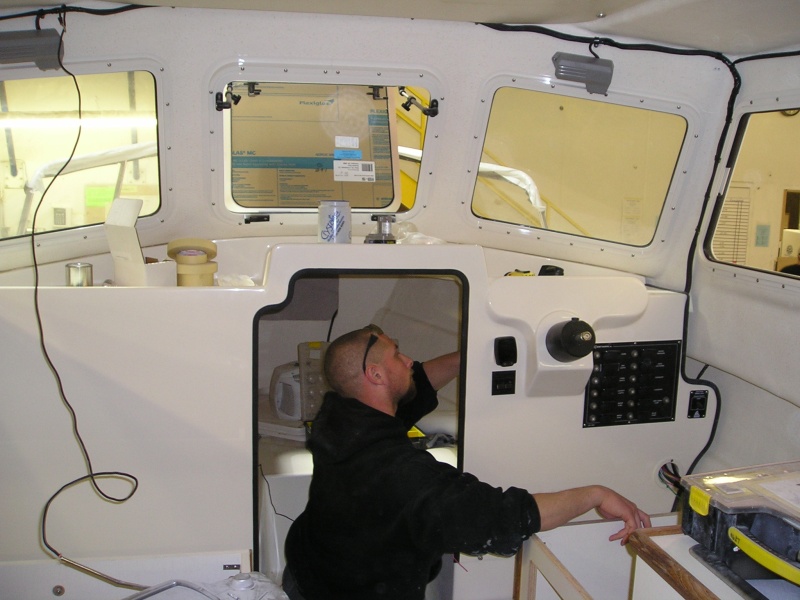 Bulkhead and switch panel (Tue 4-26)
