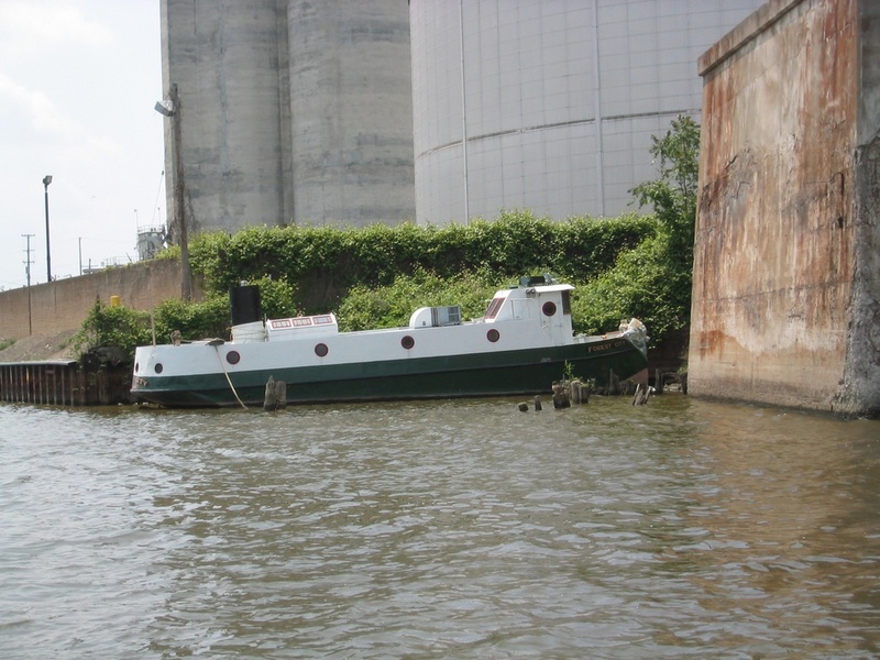 Bum boat in the Cuyahoga