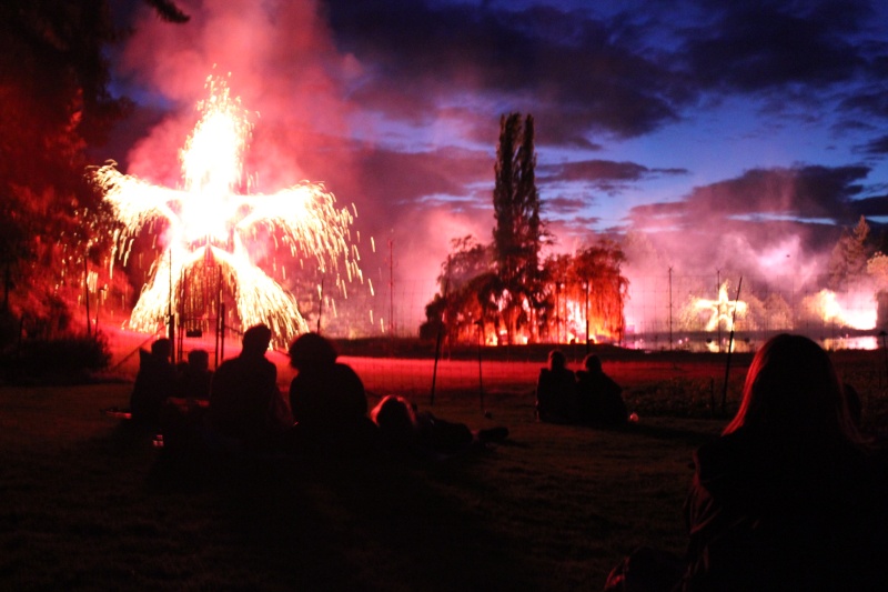 Butchart Gardens fireworks are worth the price of admission by itself