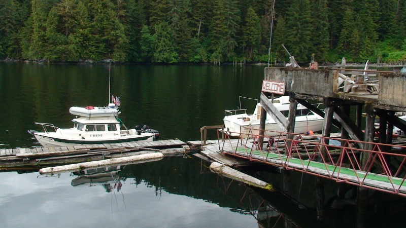Butedale Dock