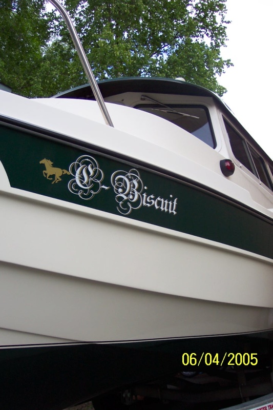 (C-Biscuit) The New Name Decal on the Biscuit