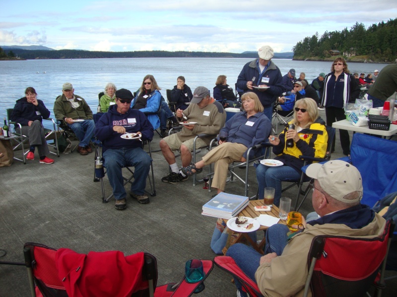 C-Brat potluck crowd